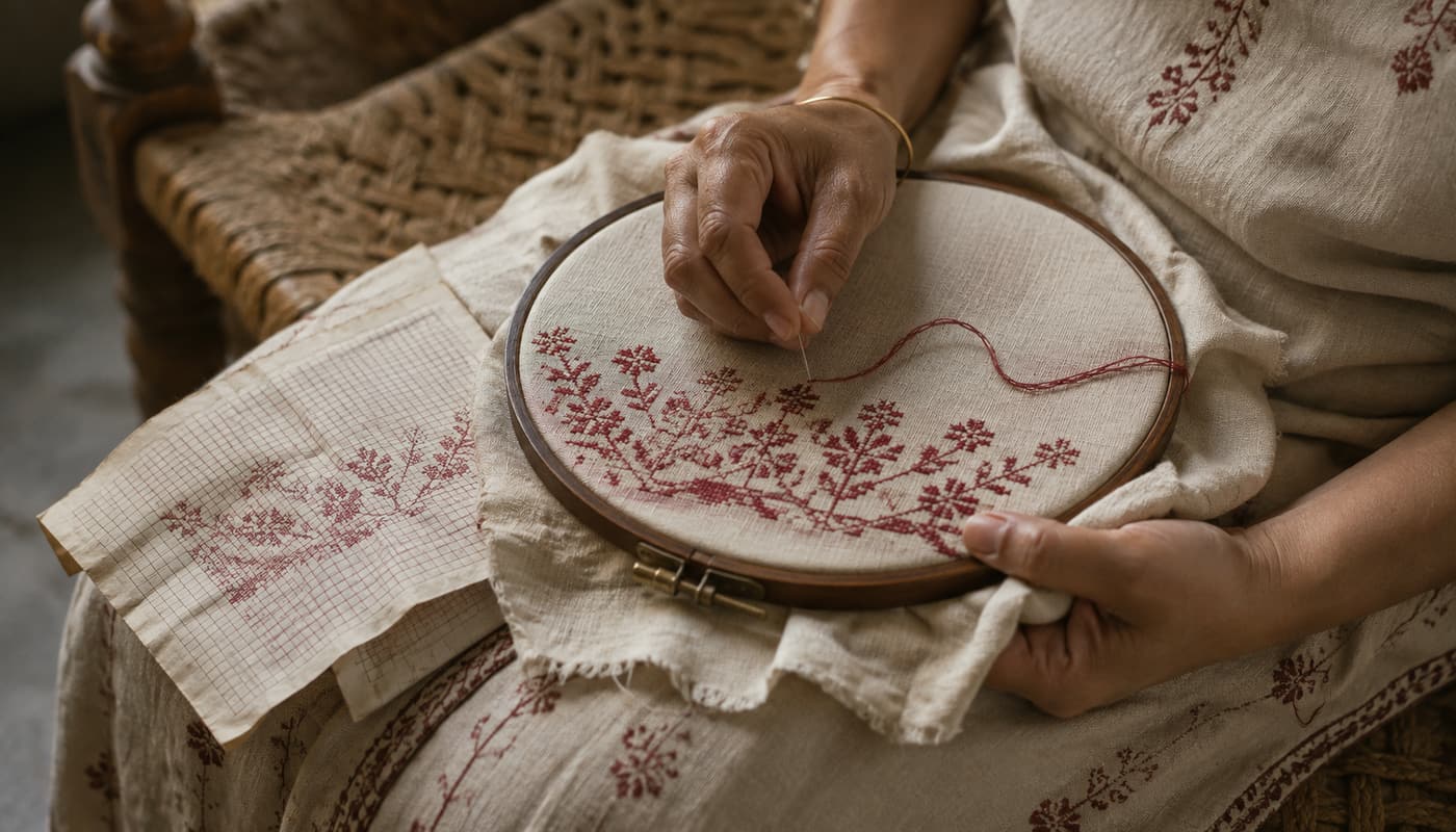 Nine to fourteen days of stitching